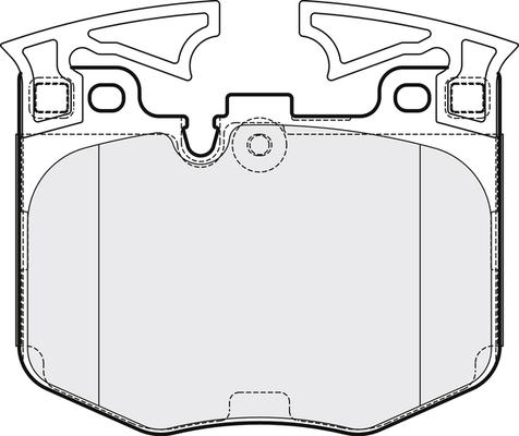 APEC PD3854 - Set placute frana,frana disc aaoparts.ro
