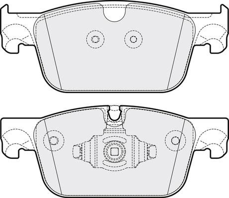 APEC PD3853 - Set placute frana,frana disc aaoparts.ro