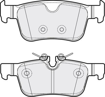 APEC PD3885 - Set placute frana,frana disc aaoparts.ro