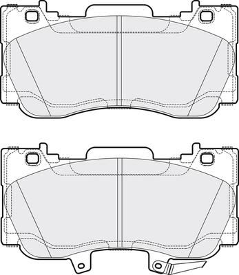 FORD MOTOR COMPANY FR3C2001BC - Set placute frana,frana disc aaoparts.ro