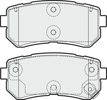 APEC PD3825 - Set placute frana,frana disc aaoparts.ro