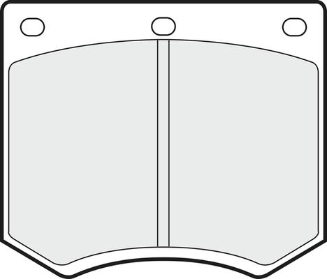 APEC PD3395 - Set placute frana,frana disc aaoparts.ro