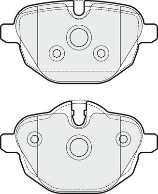 APEC PD3346 - Set placute frana,frana disc aaoparts.ro