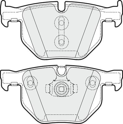 APEC PD3341 - Set placute frana,frana disc aaoparts.ro