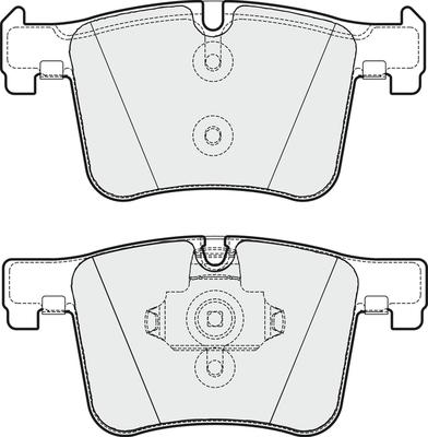 APEC PD3351 - Set placute frana,frana disc aaoparts.ro