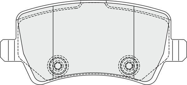 APEC PD3353 - Set placute frana,frana disc aaoparts.ro