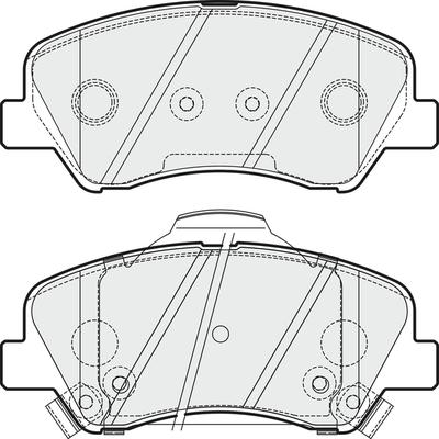 APEC PD3361 - Set placute frana,frana disc aaoparts.ro