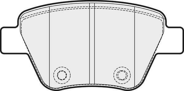 APEC PD3313 - Set placute frana,frana disc aaoparts.ro