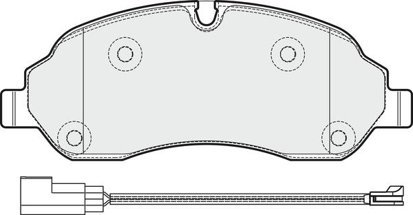 APEC PD3380 - Set placute frana,frana disc aaoparts.ro