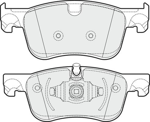 APEC PD3375 - Set placute frana,frana disc aaoparts.ro