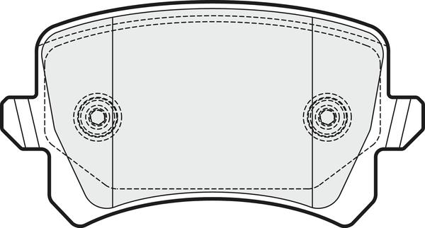 APEC PD3244 - Set placute frana,frana disc aaoparts.ro