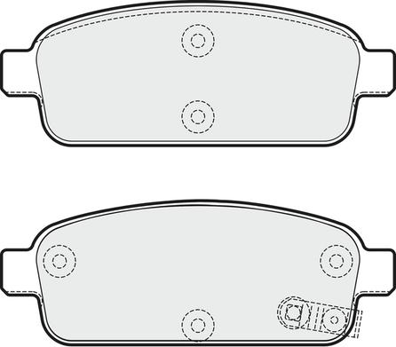 ACDelco 19372194 - Set placute frana,frana disc aaoparts.ro