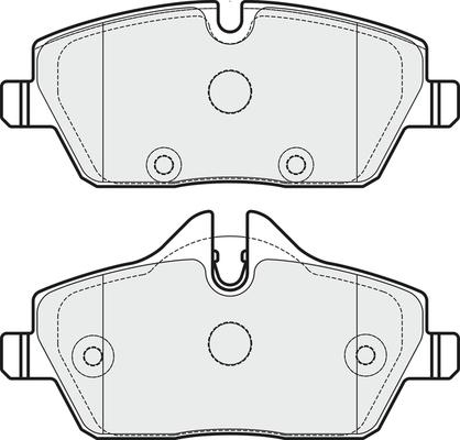 APEC PD3266 - Set placute frana,frana disc aaoparts.ro