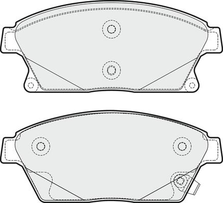 APEC PD3268 - Set placute frana,frana disc aaoparts.ro