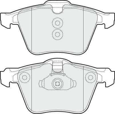 APEC PD3208 - Set placute frana,frana disc aaoparts.ro