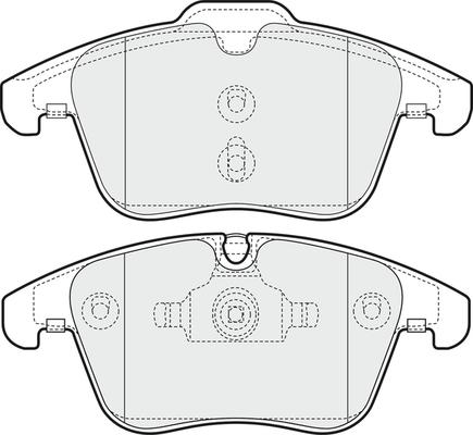APEC PD3233 - Set placute frana,frana disc aaoparts.ro