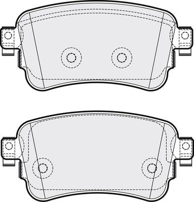 APEC PD3796 - Set placute frana,frana disc aaoparts.ro