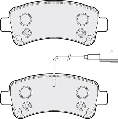 APEC PD3754 - Set placute frana,frana disc aaoparts.ro