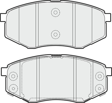 APEC PD3701 - Set placute frana,frana disc aaoparts.ro