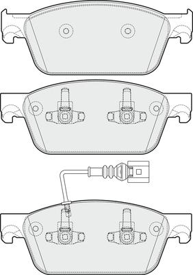 APEC PD3707 - Set placute frana,frana disc aaoparts.ro