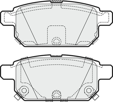 APEC PD3720 - Set placute frana,frana disc aaoparts.ro