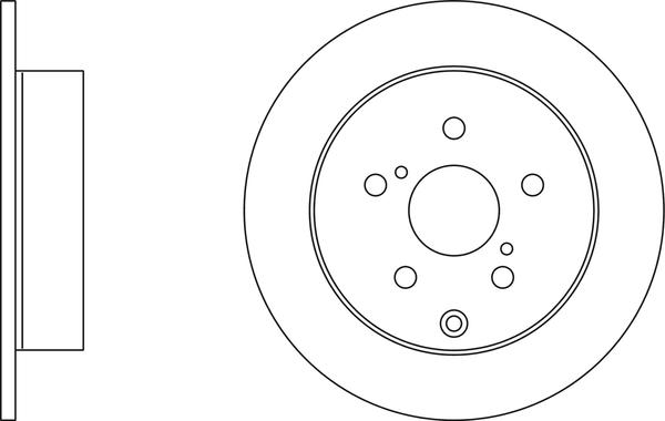 APEC SDK6509 - Disc frana aaoparts.ro