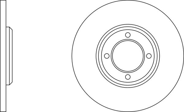 APEC SDK6574 - Disc frana aaoparts.ro