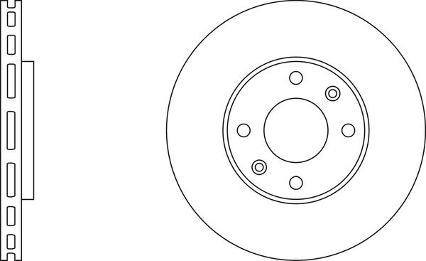APEC SDK6040 - Disc frana aaoparts.ro