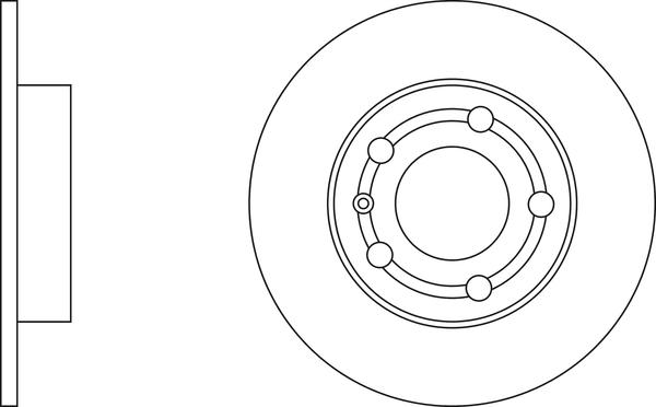 APEC SDK6064 - Disc frana aaoparts.ro