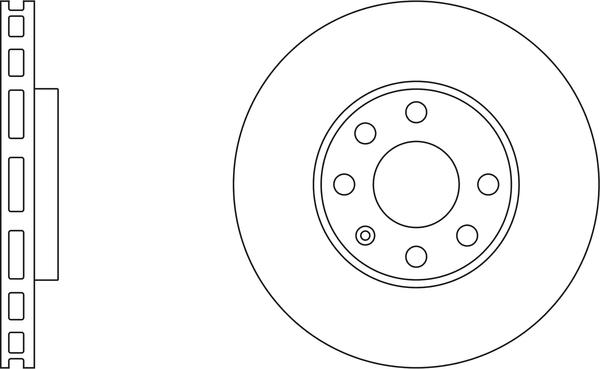 APEC SDK6004 - Disc frana aaoparts.ro