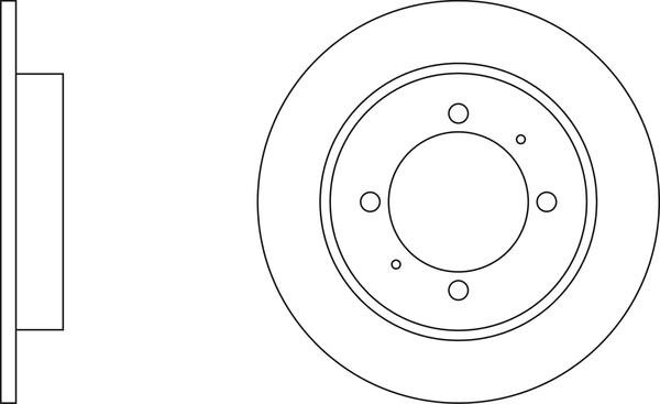 APEC SDK6006 - Disc frana aaoparts.ro