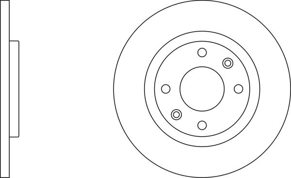 Dr!ve+ DP1010.11.0158 - Disc frana aaoparts.ro