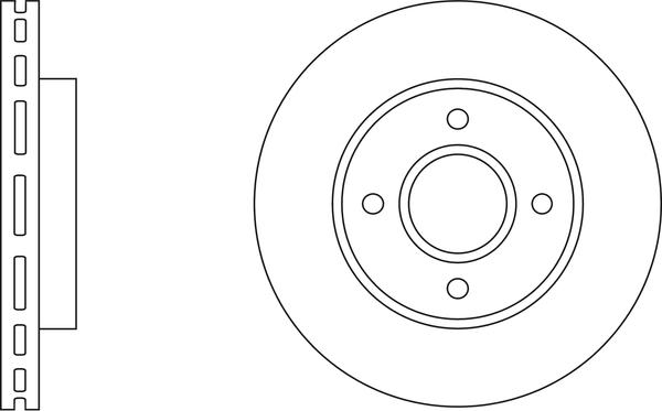 Meyle 715 521 0031 - Disc frana aaoparts.ro