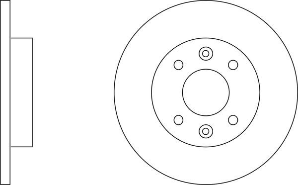 APEC SDK6033 - Disc frana aaoparts.ro