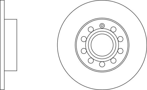 APEC SDK6078 - Disc frana aaoparts.ro