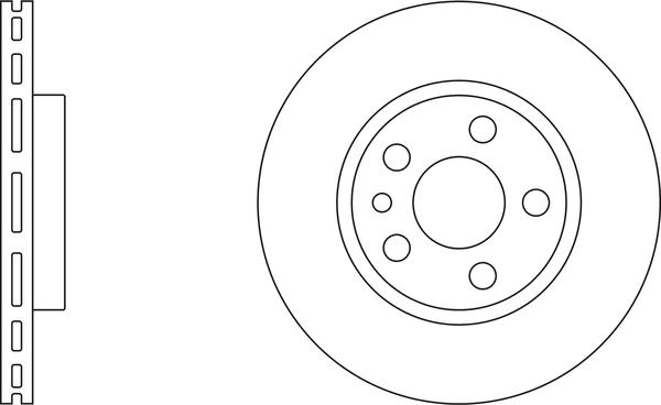 APEC SDK6073 - Disc frana aaoparts.ro