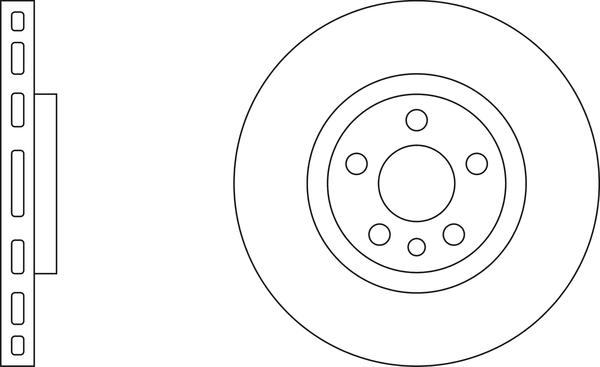 APEC SDK6161 - Disc frana aaoparts.ro