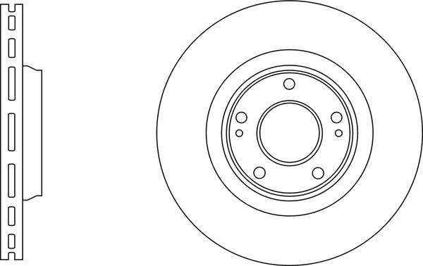 APEC SDK6858 - Disc frana aaoparts.ro