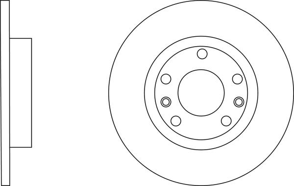 APEC SDK6821 - Disc frana aaoparts.ro