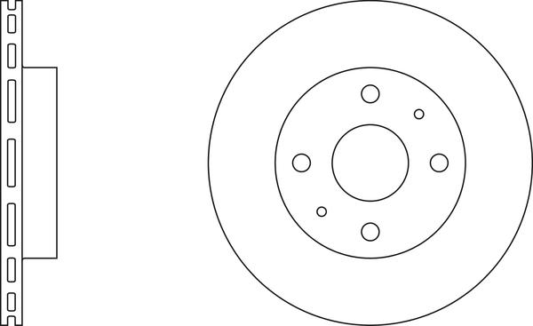 APEC SDK6343 - Disc frana aaoparts.ro