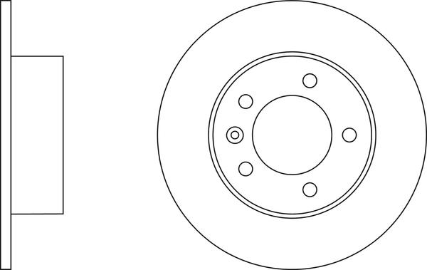 APEC SDK6208 - Disc frana aaoparts.ro