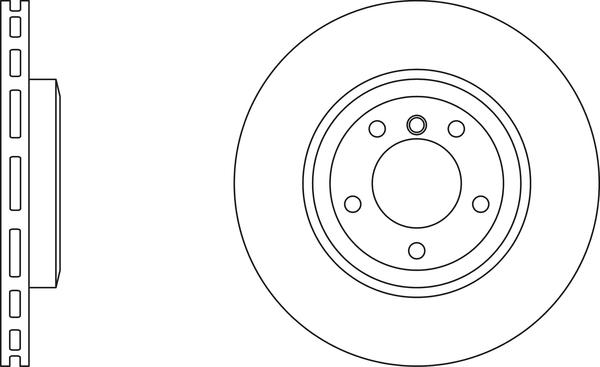 BOSCH 0 986 478 012 - Disc frana aaoparts.ro