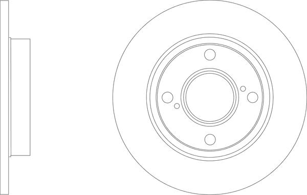 APEC SDK7012 - Disc frana aaoparts.ro