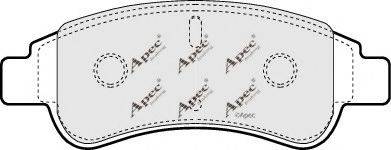 APEC PAD1269 - Set placute frana,frana disc aaoparts.ro