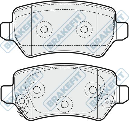 Motaquip LVXL1823 - Set placute frana,frana disc aaoparts.ro