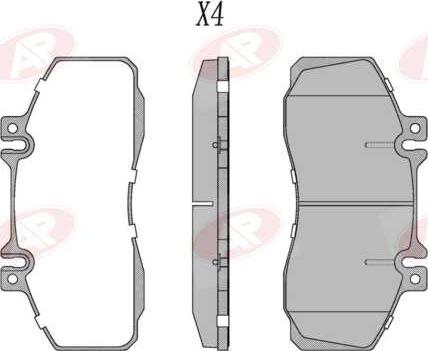 AP-SA 5AP360 - Set placute frana,frana disc aaoparts.ro
