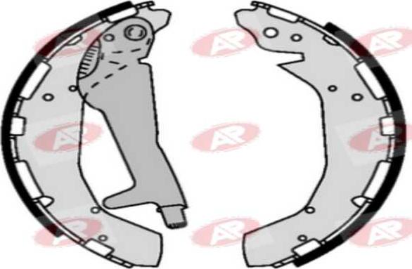 AP-SA A9370 - Set saboti frana aaoparts.ro