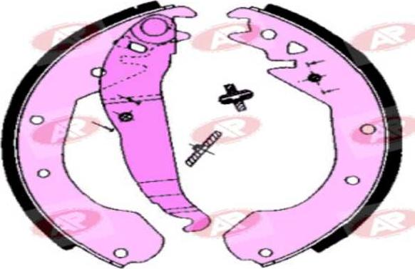 AP-SA A4650 - Set saboti frana aaoparts.ro