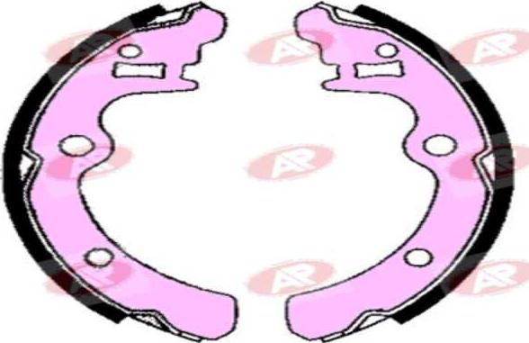 AP-SA A4890 - Set saboti frana aaoparts.ro