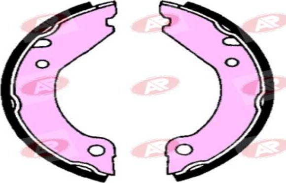 AP-SA A4280 - Set saboti frana aaoparts.ro